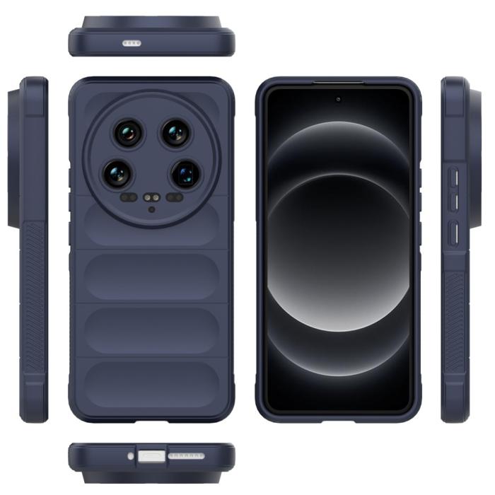 Bild 3,  Xiaomi 14 Ultra Skal Magic Shield Mörk Blå