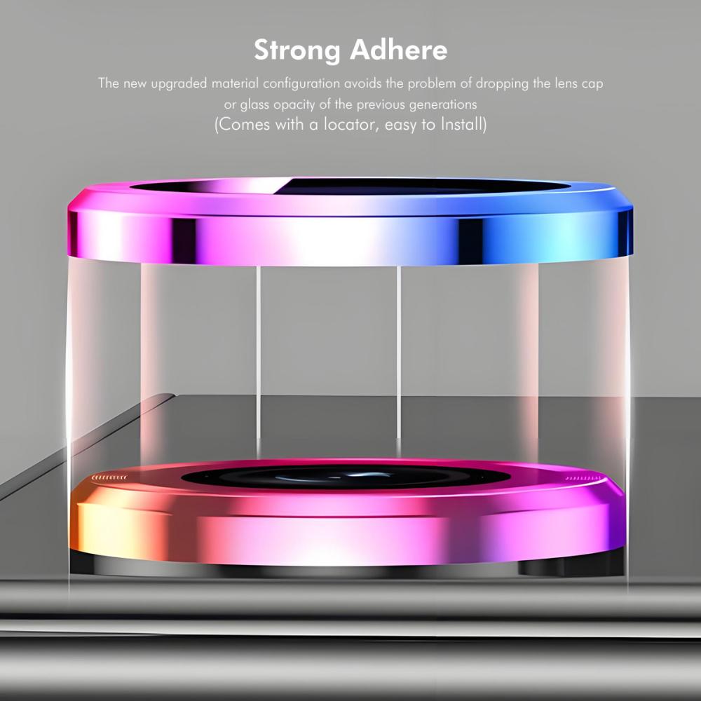 ENKAY ENKAY Phone 17 Pro Max / 17 Pro Linsskydd Härdat Glas Blå