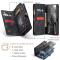CASEME CASEME Galaxy S25 2in1 Fodral Multifunktionellt Svart