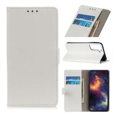  Samsung Galaxy S21 Plus - Crazy Horse Fodral - Vit