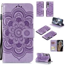  Xiaomi Mi 10 / 10 Pro - Mandala Pl&aring;nboksfodral - Lila
