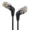 CableCreation CableCreation 1 m Cat6a RJ45 Nätverkskabel Svart