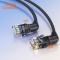 CableCreation CableCreation 1 m Cat6a RJ45 Nätverkskabel Svart