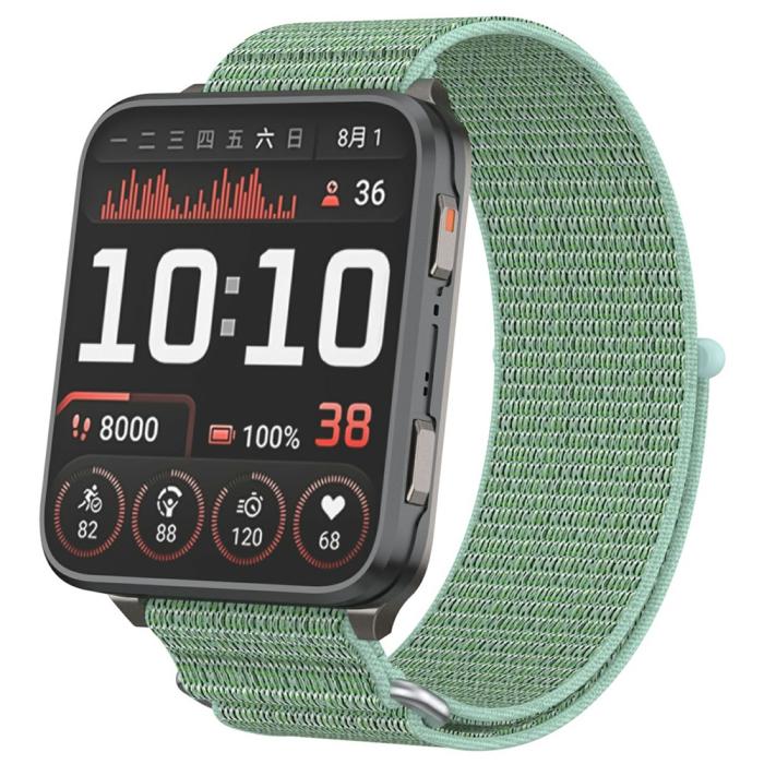 Bild 2,  Garmin Venu X1 Armband Nylon Loop Grön