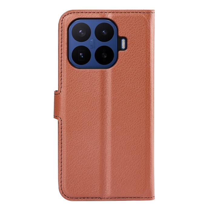 Bild 5,  Xiaomi 17T Pro Fodral Litchi Läder Brun