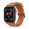 DUX DUCIS DUX DUCIS Apple Watch 42/44/45/46/49 mm Klockarmband Äkta Läder Brun