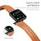 DUX DUCIS DUX DUCIS Apple Watch 42/44/45/46/49 mm Klockarmband Äkta Läder Brun