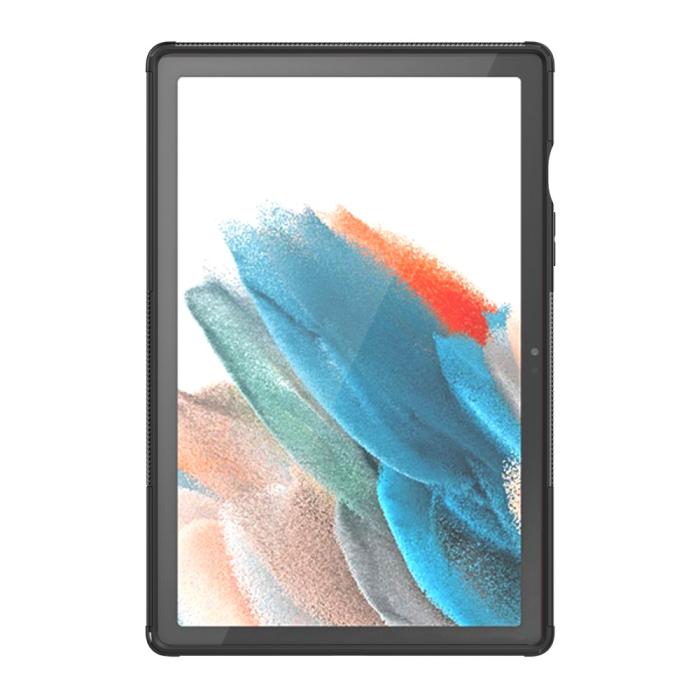 Bild 4,  Samsung Galaxy Tab A8 10.5 (2021) Skal Rugged Kickstand Armor Svart