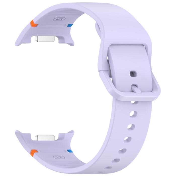 Bild 3,  Galaxy Watch 8 46/44/40 mm Klockarmband Silkon Lila