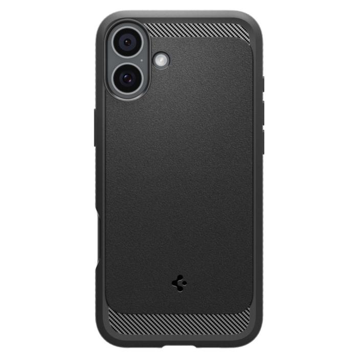 Bild 2, Spigen Spigen iPhone 16 Skal MagSafe Mag Rugged Armor Matt Svart