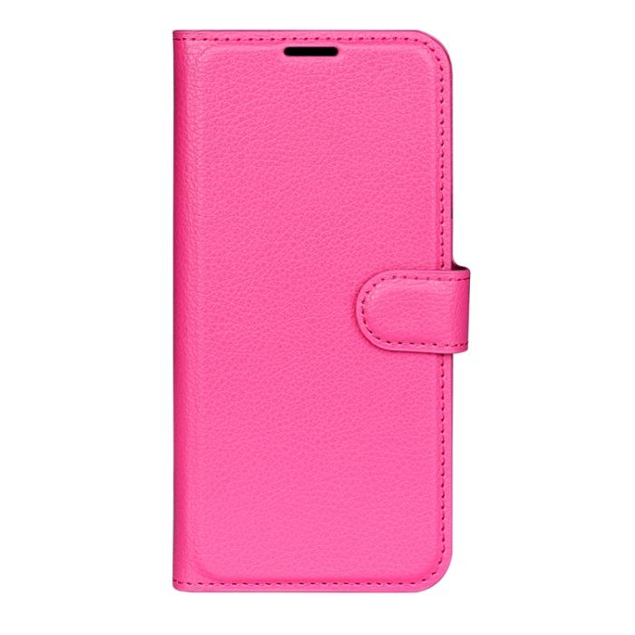 Bild 2,  OnePlus 10 Pro 5G Fodral Litchi Textur Rosa