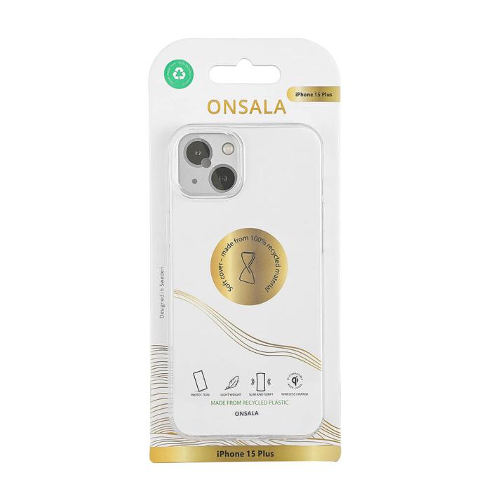 Bild 2, Onsala ONSALA iPhone 15 Plus Skal ECO Transparent