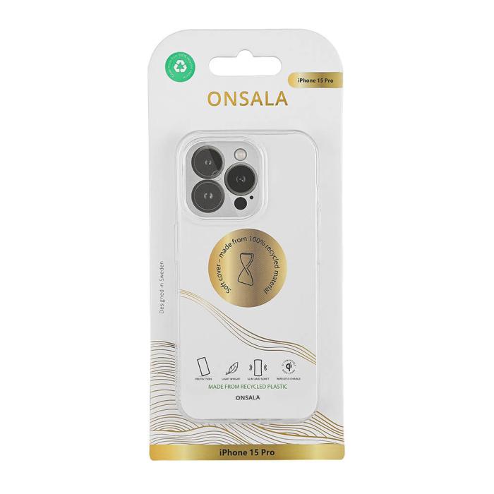 Bild 2, Onsala ONSALA iPhone 15 Pro Skal ECO Transparent