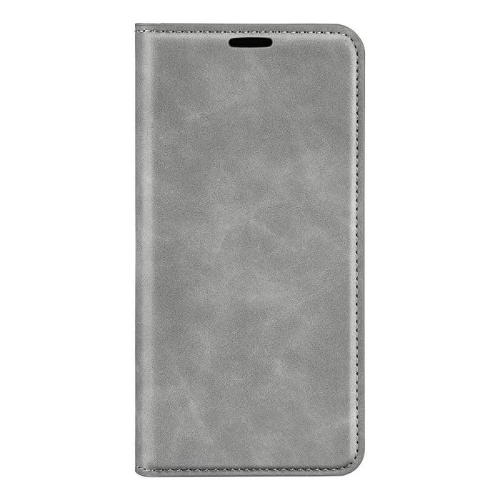 Bild 5,  iPhone 17e / 16e Fodral Flip Skin Touch Grå