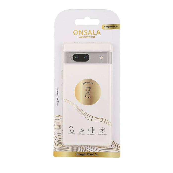 Bild 2, Onsala ONSALA Google Pixel 7A Mobilskal TPU Transparent