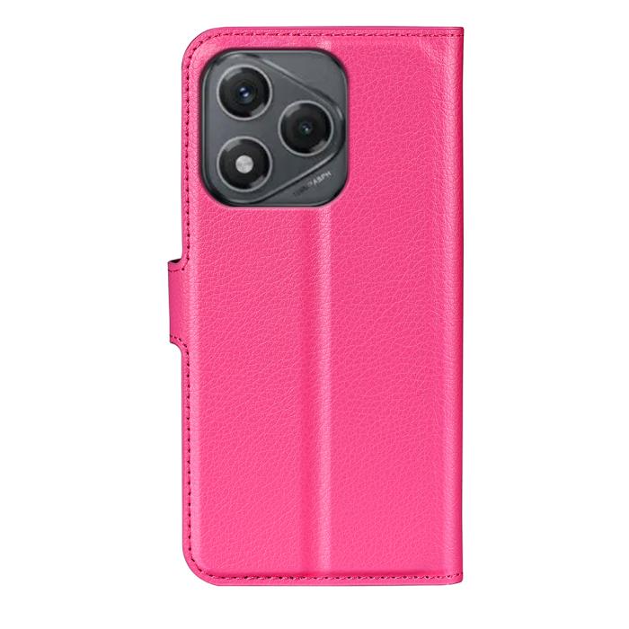 Bild 2,  Honor 400 Smart Fodral Litchi Läder Rosa