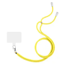  Mobilsn&ouml;re / Mobilhalsband / Mobilh&aring;llare Gul