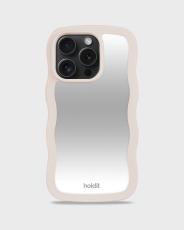 holdit holdit iPhone 15 Pro Skal Wavy Light Beige Mirror