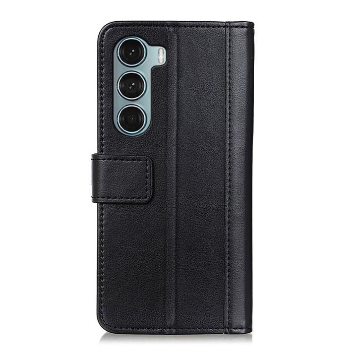 Bild 3,  Motorola Moto G200 Fodral Läder Svart