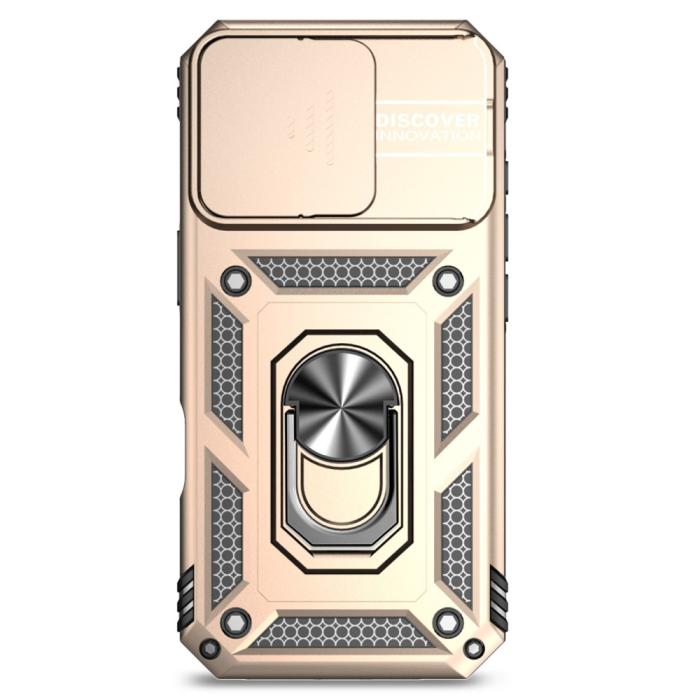Bild 2,  iPhone 16 Pro Skal CamShield Ring Hybrid Guld