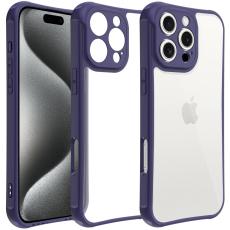 LEEU DESIGN LEEU DESIGN iPhone 16 Pro Max Skal Shockproof M&ouml;rk Bl&aring;/Lila