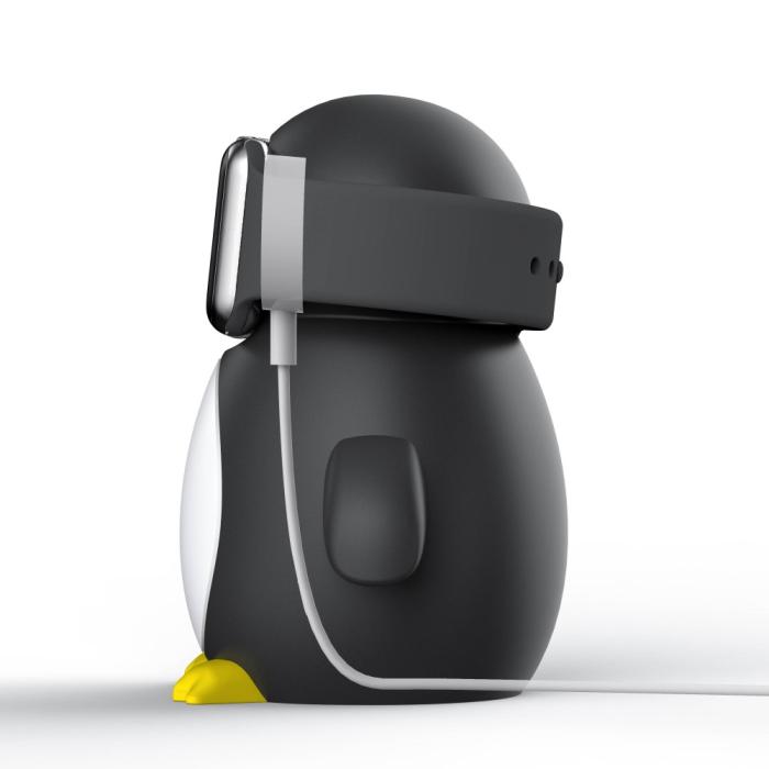 Bild 3,  Pingvin Laddningsbas/Stativ För Apple Watch Blå