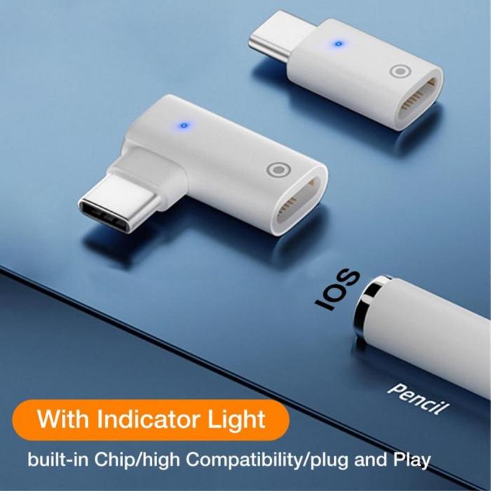 Bild 2,  Lightning Hona - Lightning Hona Adapter För Apple Pencil 1st Gen
