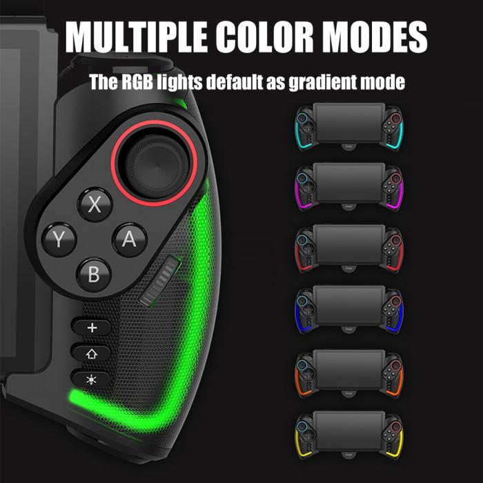 Bild 6, iPega iPega Nintendo Switch / OLED Joystick Handkontroll Med RGB
