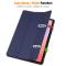  Samsung Galaxy Tab S10 Lite Fodral Tri-Fold Pennhållare Mörk Blå
