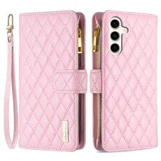 BINFEN BINFEN Galaxy S24 FE Fodral Diamond Multifunktionell Rosa