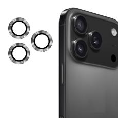 ENKAY ENKAY Phone 17 Pro Max / 17 Pro Linsskydd H&auml;rdat Glas Gr&aring;