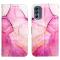  Motorola Moto G62 5G Fodral Marmor Rosa