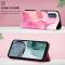  Motorola Moto G62 5G Fodral Marmor Rosa