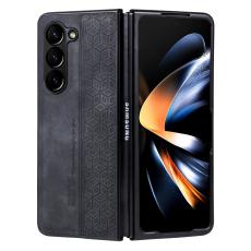 AZNS AZNS Galaxy Z Fold 5 Fodral Med Tryck Svart