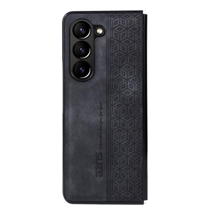 Bild 2, AZNS AZNS Galaxy Z Fold 5 Fodral Med Tryck Svart