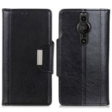  Sony Xperia Pro-I Fodral Pl&aring;nbok Svart