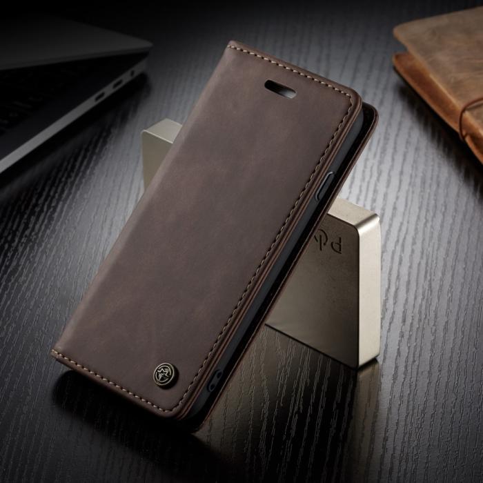Bild 5, CASEME iPhone 7/8/SE (2020/2022) - CASEME Retro Fodral - Brun