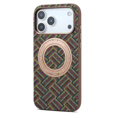 DENIOR DENIOR iPhone 18 Pro / 17 Pro Skal MagSafe Ringstativ Rut M&ouml;nster