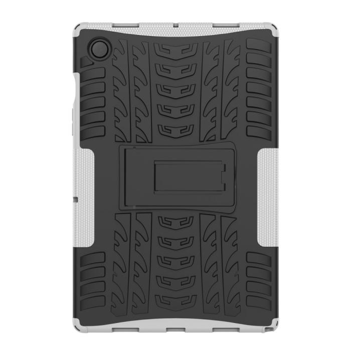 Bild 2,  Samsung Galaxy Tab A8 10.5 (2021) Skal Rugged Kickstand Armor Vit