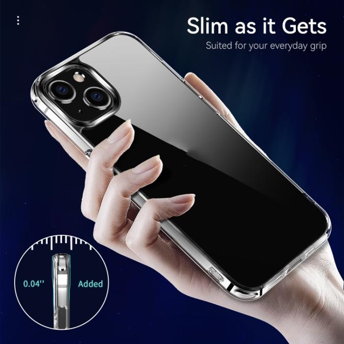 Bild 2,  iPhone 14 Plus Skal Shockproof Hybrid Transparent