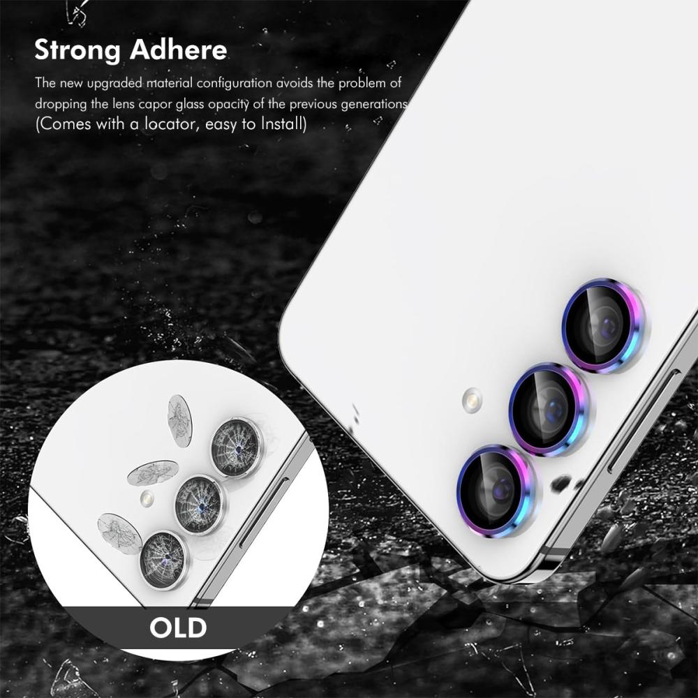 ENKAY ENKAY Galaxy A57 / A37 5G Linsskydd Härdat Glas Svart