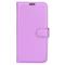  Google Pixel 8 Fodral Litchi Textur Lila