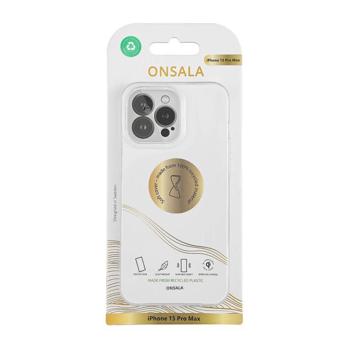 Bild 2, Onsala ONSALA iPhone 15 Pro Max Skal ECO Transparent