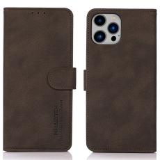 KHAZNEH KHAZNEH iPhone 16 Pro Fodral Matt L&auml;der Brun