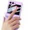 GKK GKK Galaxy Z Flip 6 / 7 FE Skal Hybrid Lila