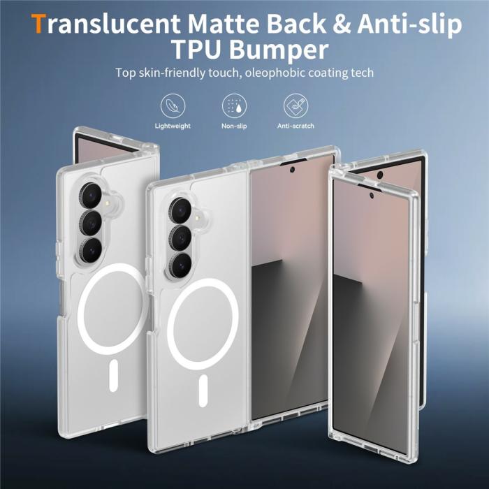 Bild 2,  Samsung Galaxy Z Fold 8 Ultra Skal MagSafe TPU Transparent