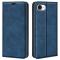  iPhone 17e / 16e Fodral Flip Skin Touch Blå