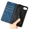  iPhone 17e / 16e Fodral Flip Skin Touch Blå