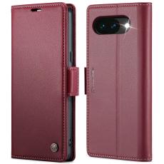 CASEME CASEME Google Pixel 10a Fodral RFID L&auml;der R&ouml;d