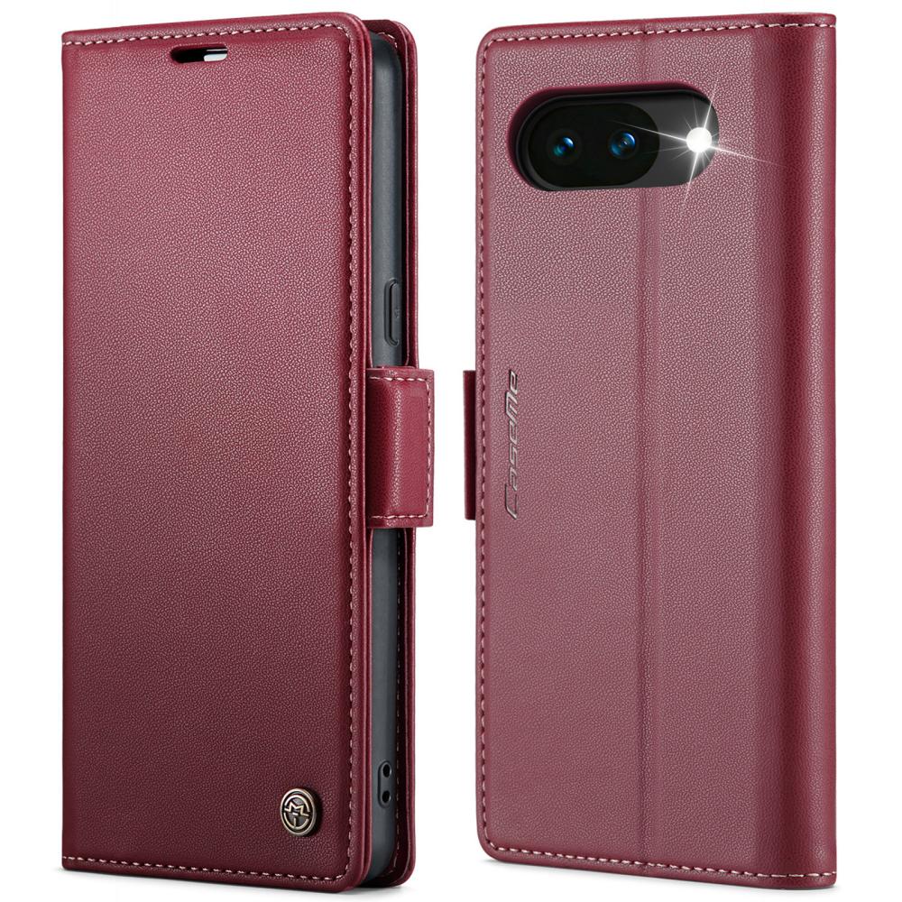 CASEME CASEME Google Pixel 10a Fodral RFID Läder Röd